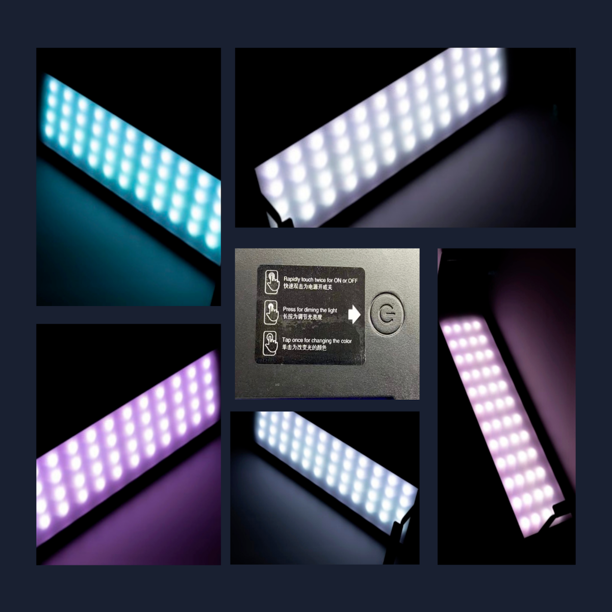 Cacifeno full spectrum LED light (RGB 3 in 1)