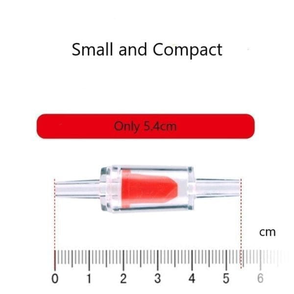 Aquarium Fish Tank Plastic One Way Non-return Air Pump Check Valve