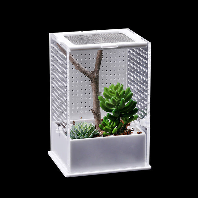 ZENFUN Butterfly Habitat Kit - 4 Mesh Cages & 4 Bug Catchers, Pop-up Design For Caterpillars ZENFUN Butterfly Habitat Kit - 4 Mesh Cages & 4 Bug Catchers, Pop-up Design For Caterpillars