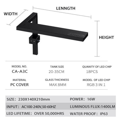 Cacifeno full spectrum LED light (RGB 3 in 1)