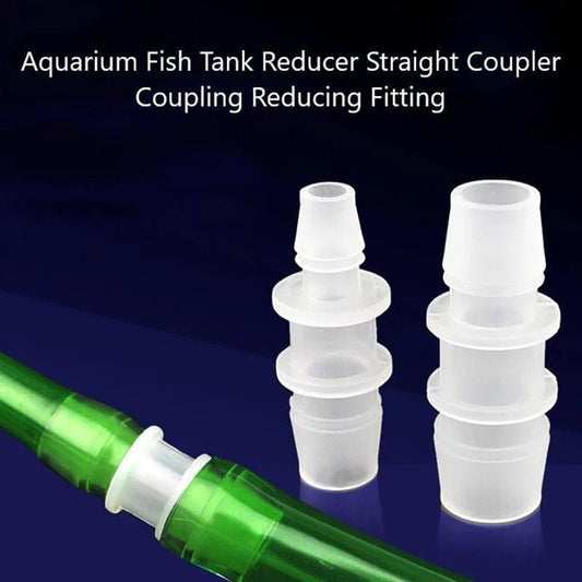 Aquarium Fish Tank Reducer Straight Coupler Coupling Reducing Fitting