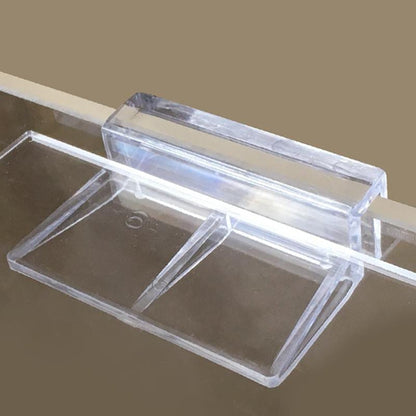 4 Pcs Plastic Aquarium Fish Tank Glass Cover Clips Support Holders