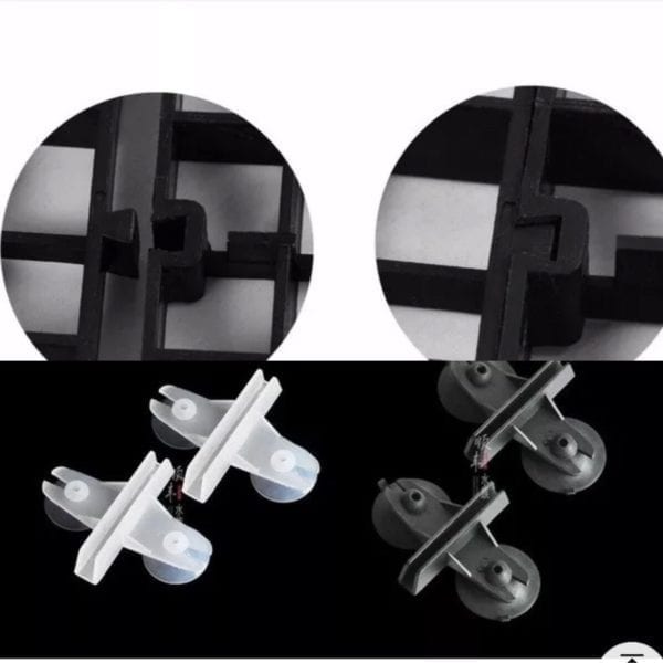 Multifunctional Aquarium Divider Mesh,Fish Breeder Net Separator for Aquarium
