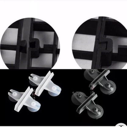 Multifunctional Aquarium Divider Mesh,Fish Breeder Net Separator for Aquarium